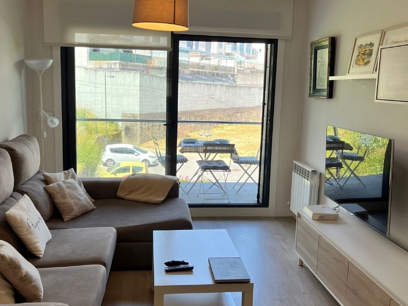 Interior del apartamento en Baiona